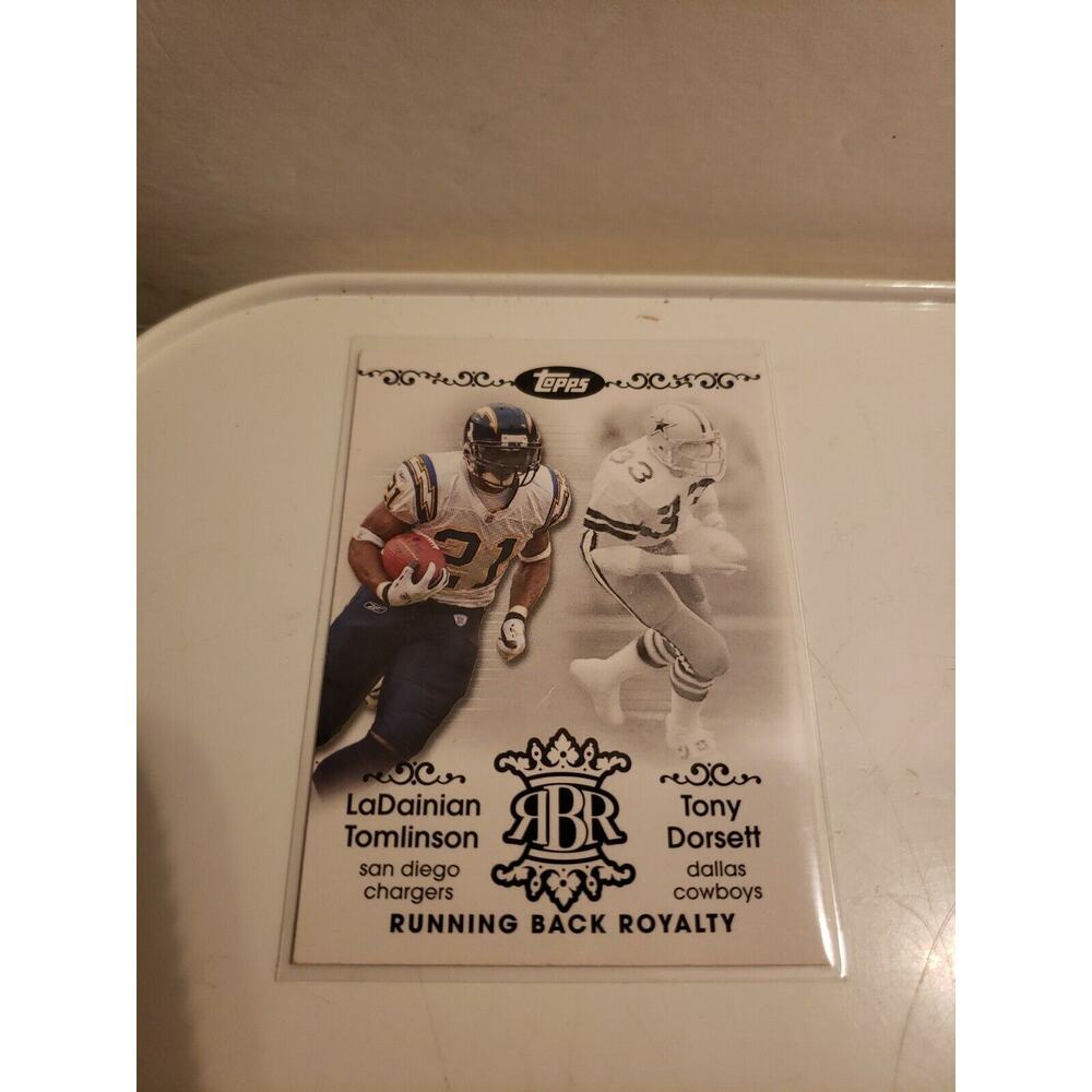 LaDainian Tomlinson 2007 Topps #RBR-TDO - Running Back Royalty - Chargers - NFL